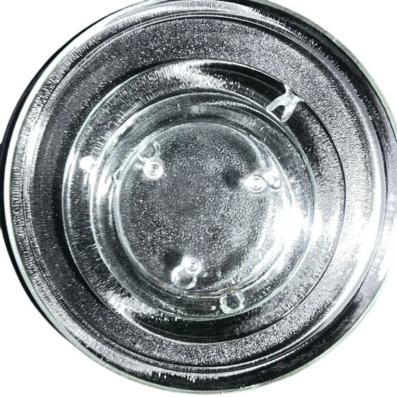 Set of 3 Clear Glass Candle Holders Trivets Coasters Set with feet Minimalist - Picture 2 of 7